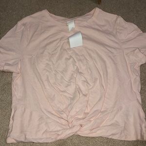 NEW h&m pink shirt